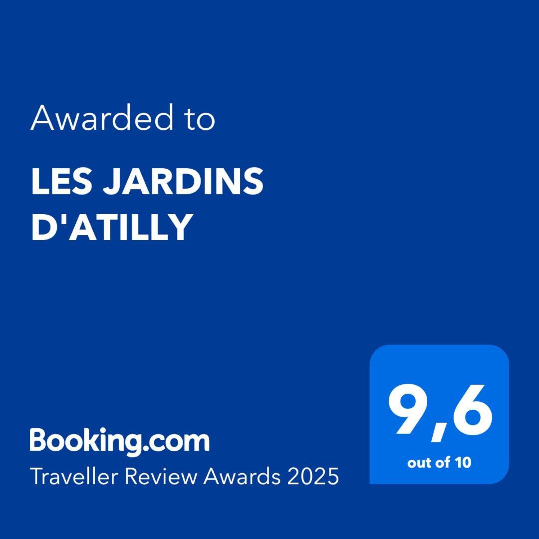 Les Jardins D'Atilly Villecresnes Luaran gambar